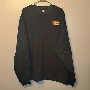 Men's 3XL dark gray CALI BLAZE crewneck sweater brand new from vendor LOT D3